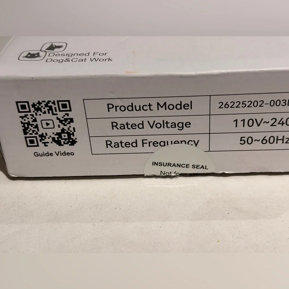Professional Pet Electric Clipper - White